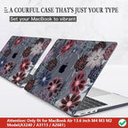 CISSOOK Compatible with MacBook Air 13.6 inch Case 2022 2023 2024 2025 Model - Image 3