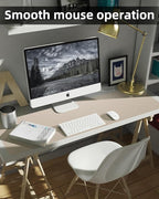 Leather Desk Pad Protector, Office Desk Mat, Large Mouse Pad, Non-Slip Desk - Image 4