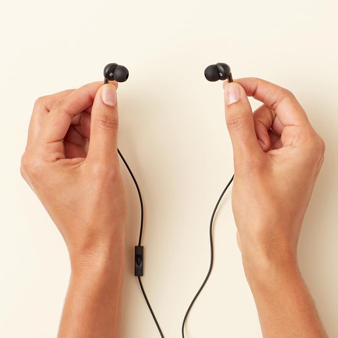 Amazon Basics Wired Earbuds - Image 5
