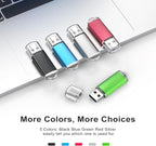 TOPESEL 10 Pack 8GB USB 2.0 Flash Drive Memory Stick Thumb Drives - Image 6