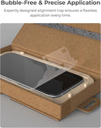 iOttie Terra iPhone 16 Pro Max Tempered Glass Screen Protector Military Grade - Image 2