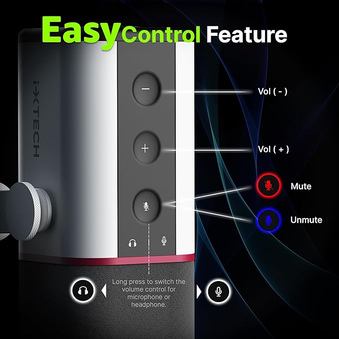 IXTECH Cardioid Dynamic Microphone - Image 5