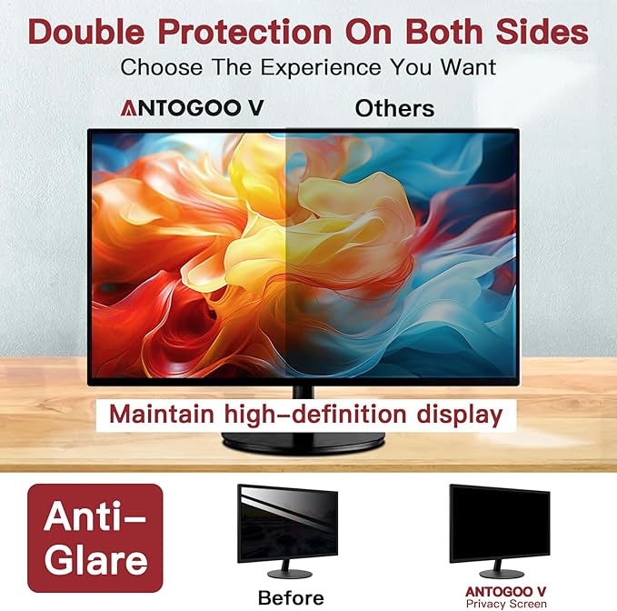 2 Pack 21.5 Inch Privacy Screen - Image 3