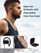 USB Type C Headphone Open Ear Adjustable Over Ear Hook Headset School Kid - Image 2
