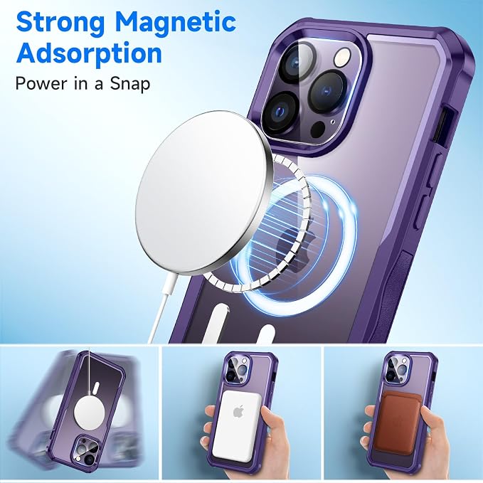 seacosmo for iPhone 14 Pro Max Case, Full Body Bumper - Image 4