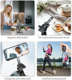 Magnetic Phone Tripod Stand, Foldable Cell Phone Holder - Image 7
