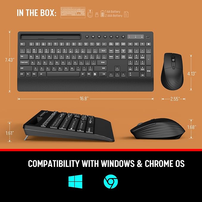 Trueque Wireless Keyboard and Mouse Combo - Image 9