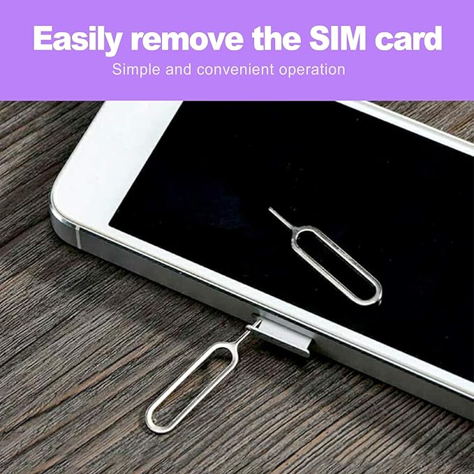 16 Pack SIM Card Ejector Tool Kit, Phone Tray Opener Pin - Image 5