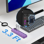 ONFINIO USB Hub 3.0, 7-Port USB Hub Splitter - Image 6