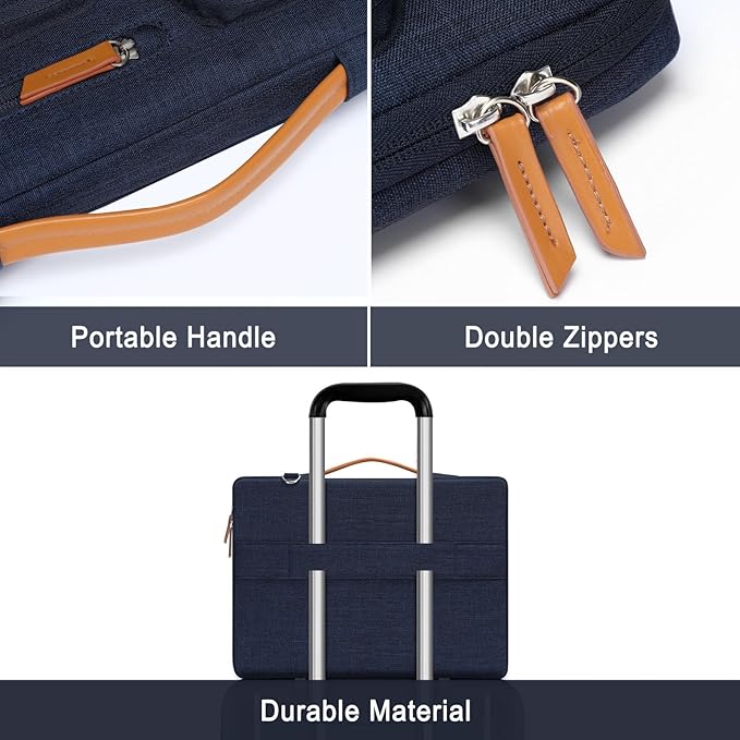 MOSISO 360 Protective Laptop Shoulder Bag, 17-17.3 inch Computer Bag Compatible - Image 5