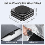 3 in 1 Charging Station for Apple Multiple Devices, Zinc Alloy Foldable Travel - Image 5