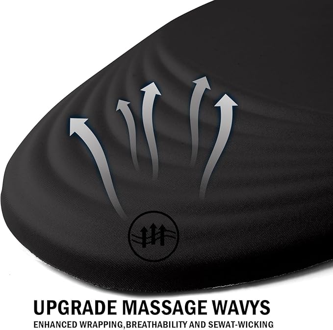 Ergonomic Mouse Pad with Wrist Rest Support, Entire Memory Foam with Non-Slip - Image 2