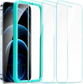 ESR 3 Pack for iPhone 12 Pro Max Screen Protector, 9H Hardness Tempered Glass by ESR