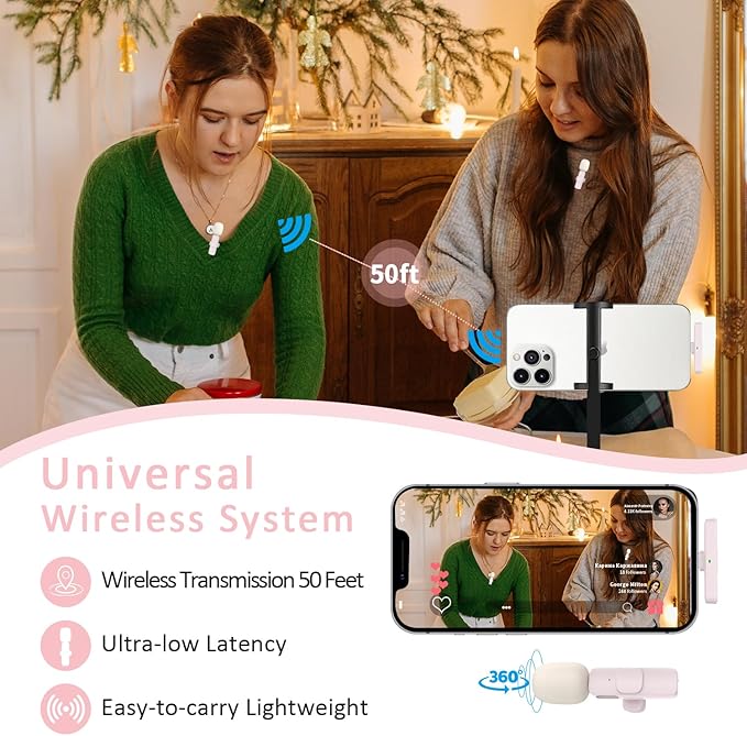 MAYBESTA Mini Wireless Lavalier Microphone - Image 7