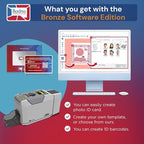 Bodno Seaory S28 Dual Sided ID Card Printer & Complete Supplies Package ID - Image 4