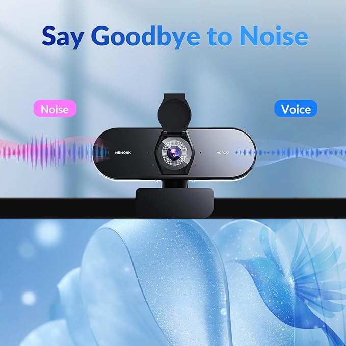 4K Webcam for PC with PDAF & CDAF Dual-autofocus, Ultra 4K HD, 2 Noise - Image 4