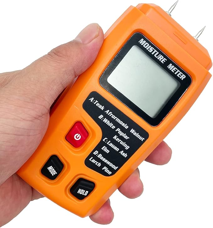 Digital Wood Moisture Meter Wood Humidity Tester Hygrometer Timber Damp - Image 7