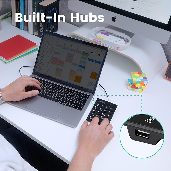 Perixx PERIPAD-202C Wired USB-C Slim Numeric Keypad - Image 4