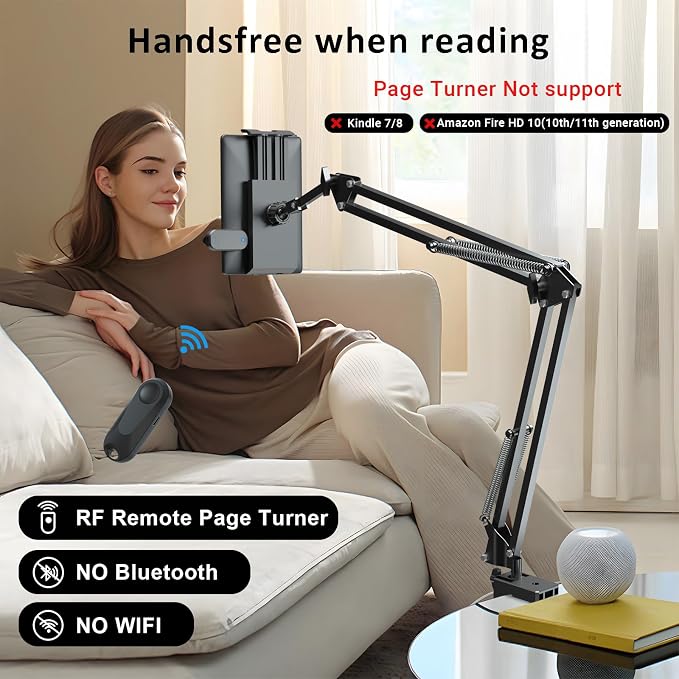Tablet Holder for Kindle Reading in Bed - Image 2