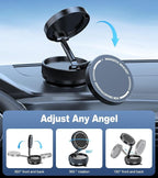 Vacuum Magnetic Phone Holder, Suction Cup Phone Mount - Image 4
