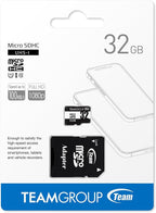 TEAMGROUP Micro 32GB x 5 Pack UHS-I U1 Class 10 SDHC SDXC Read Speed up to - Image 3