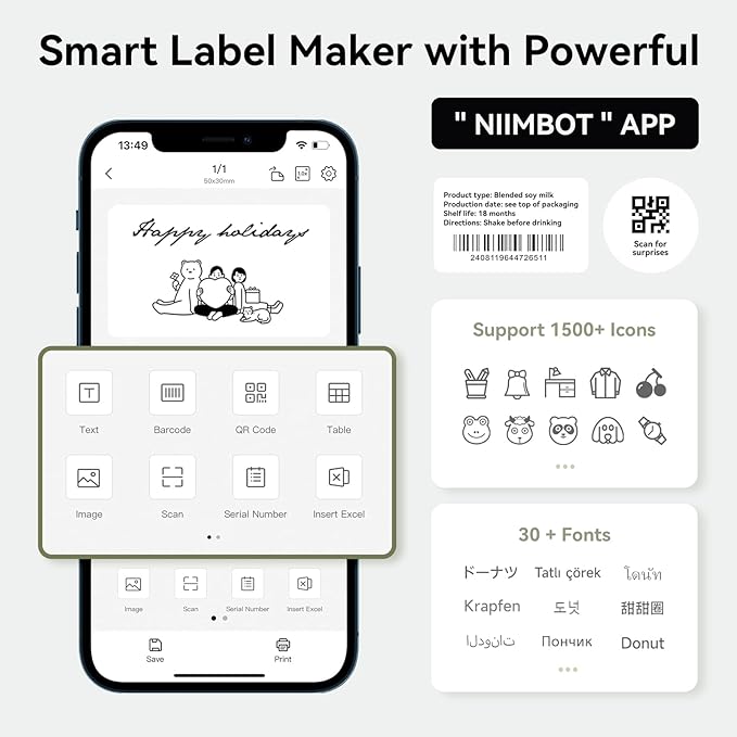 NIIMBOT B1 Label Maker Machine - Image 4
