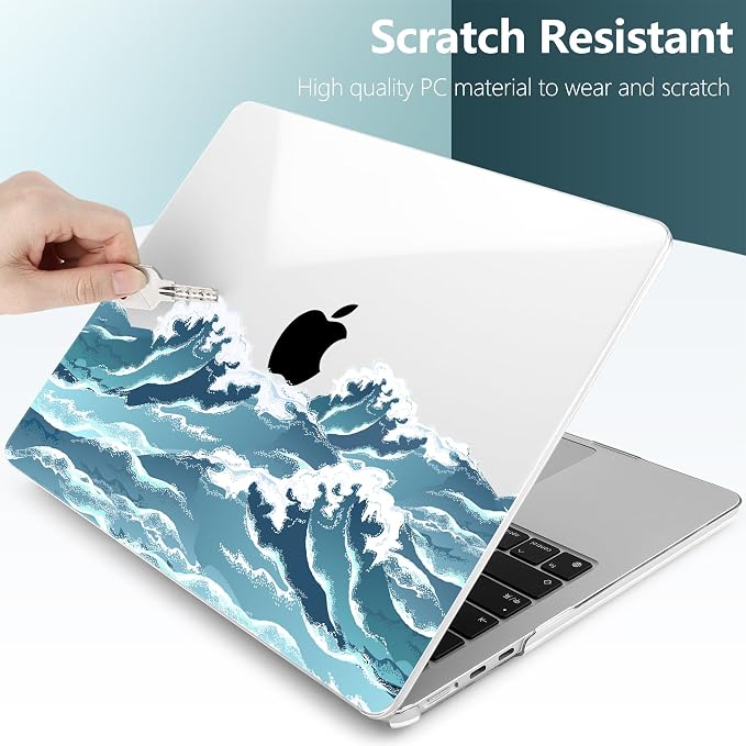 TWOLSKOO for M4 MacBook Air 13.6 inch Case 2025-2022 Release M4 A3240 M3 A3113 - Image 4