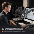 FIFINE Studio Condenser USB Microphone Computer PC Microphone Kit - Image 8