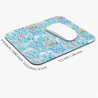 Square Mouse Pad Plants, Personalized Premium-Textured Custom Mouse Mat Design - Image 2