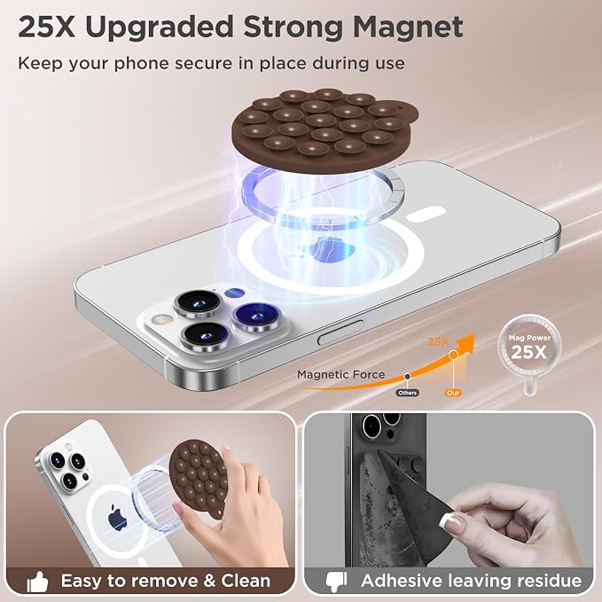 Magnetic Suction Cup Phone Mount - Image 5