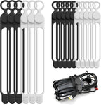 Nearockle Silicone Cable Ties Cord Organizer Cable Management by ELECTRONICSORGANIZATION