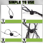 12Pcs Magnetic Zip Tie Mounts - Image 3