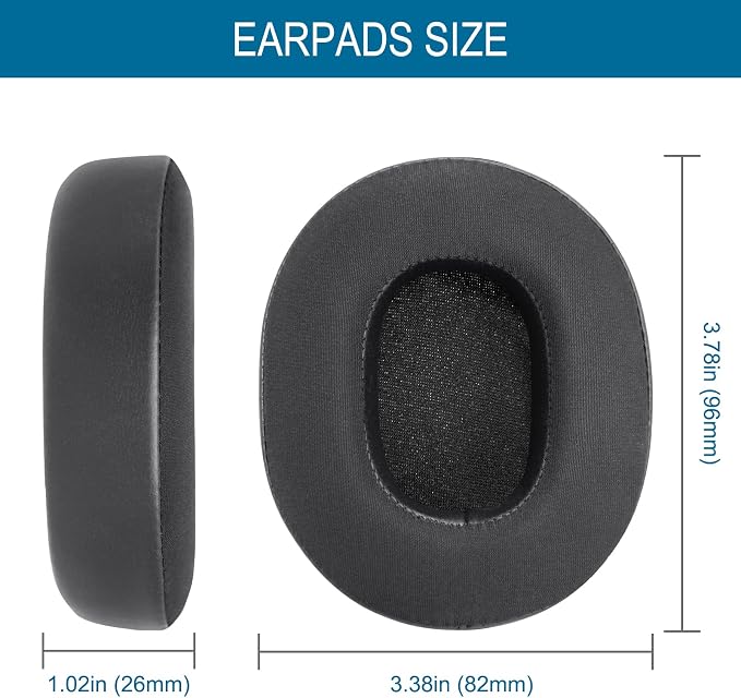 GEVO Ear Pads Replacement for Skullcandy Hesh 3 Hesh EVO Hesh ANC Headphone - Image 6