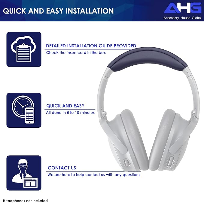 QC35 II Headband Pad Cushion Cover Compatible - Image 7