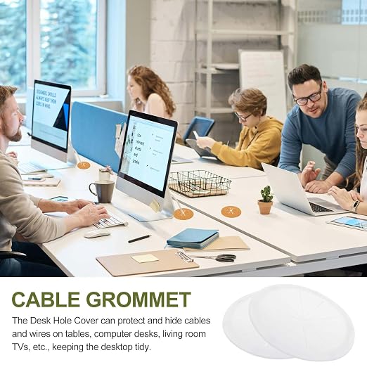 PATIKIL Desk Grommet 3-3/16" - Image 7