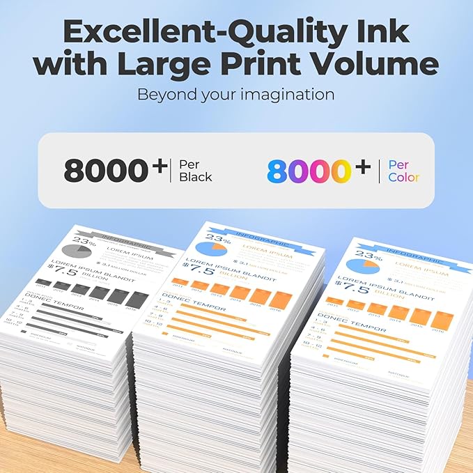 522 Ink Refill Bottles ET-2800 ET-4800 ET-2400 ET-2803 Replacement - Image 3