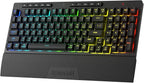 Redragon K515 PRO Shiva RGB Wireless Membrane Gaming Keyboard, 98 Keys by REDRAGON