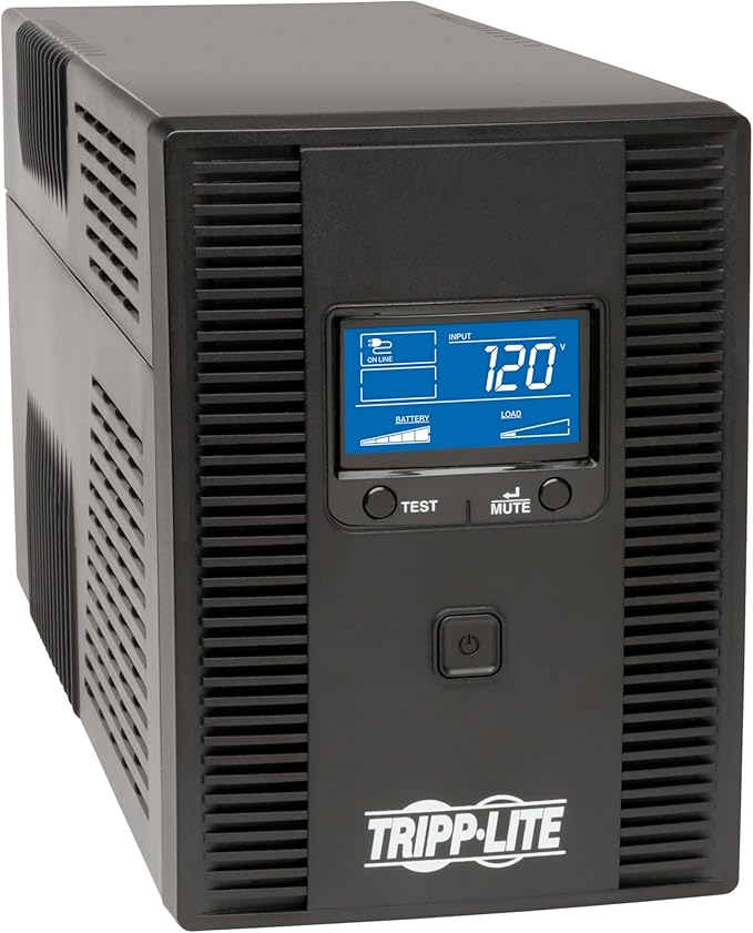 Tripp Lite SMART1300LCDT 1300VA UPS Battery Backup, LCD Display, 8 Outlets by TrippLite