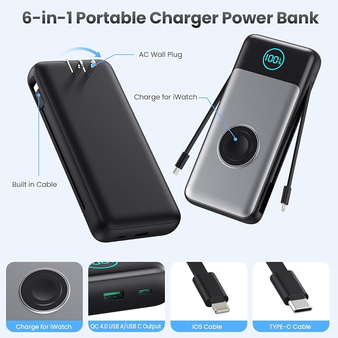 Portable Charger 26800mah for iPhone - Image 2