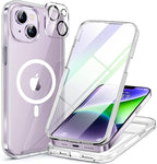 Miracase Magnetic for iPhone 14 Case 6.1'', Full-Body Bumper Phone case by Miracase