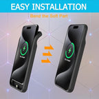 Battery Case for iPhone 15 Pro Max, Full Encircle 12000mAh Capacity - Image 3