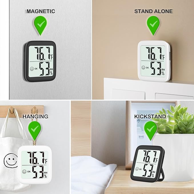Antonki 2 Pack Room Thermometer - Image 4