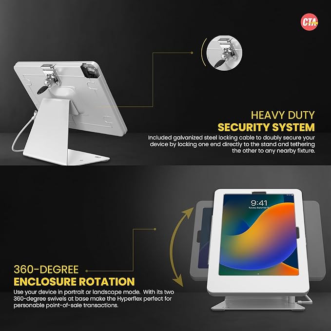 Desktop Anti-Theft Stand – CTA Kiosk Stand - Image 3