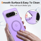 Magnetic for Google Pixel 9 Pro XL Case, Shockproof Slim Translucent Matte - Image 5