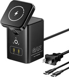 PISEN 4-in-1 Mag-Safe Wireless Charger - 45W GaN Charging Station by PISEN