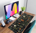 Black Aesthetics Desk Mat Mouse Pad Large Gaming Mouse Pad Desk Pad Mousepad - Image 6