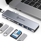 USB C Hub Adapter MacBook by UtechSmart