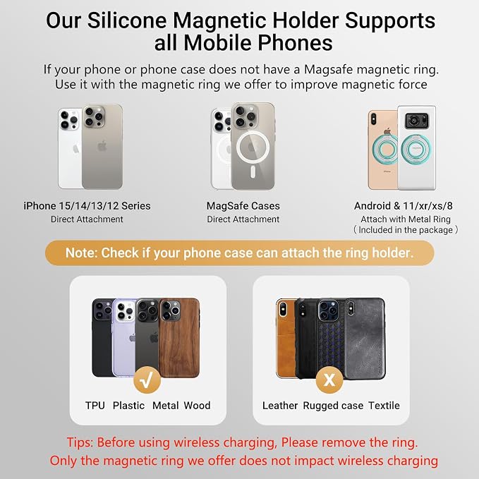 OPSO Magnetic Phone Ring Holder - Image 5