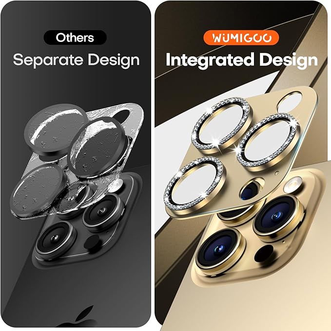 Camera Lens Protector for iPhone 16 Pro Max/16 Pro/iPhone 15 Pro Max/15 - Image 2