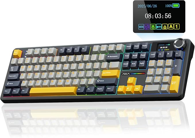 AULA F108 PRO - Wireless Mechanical Keyboard by AULA